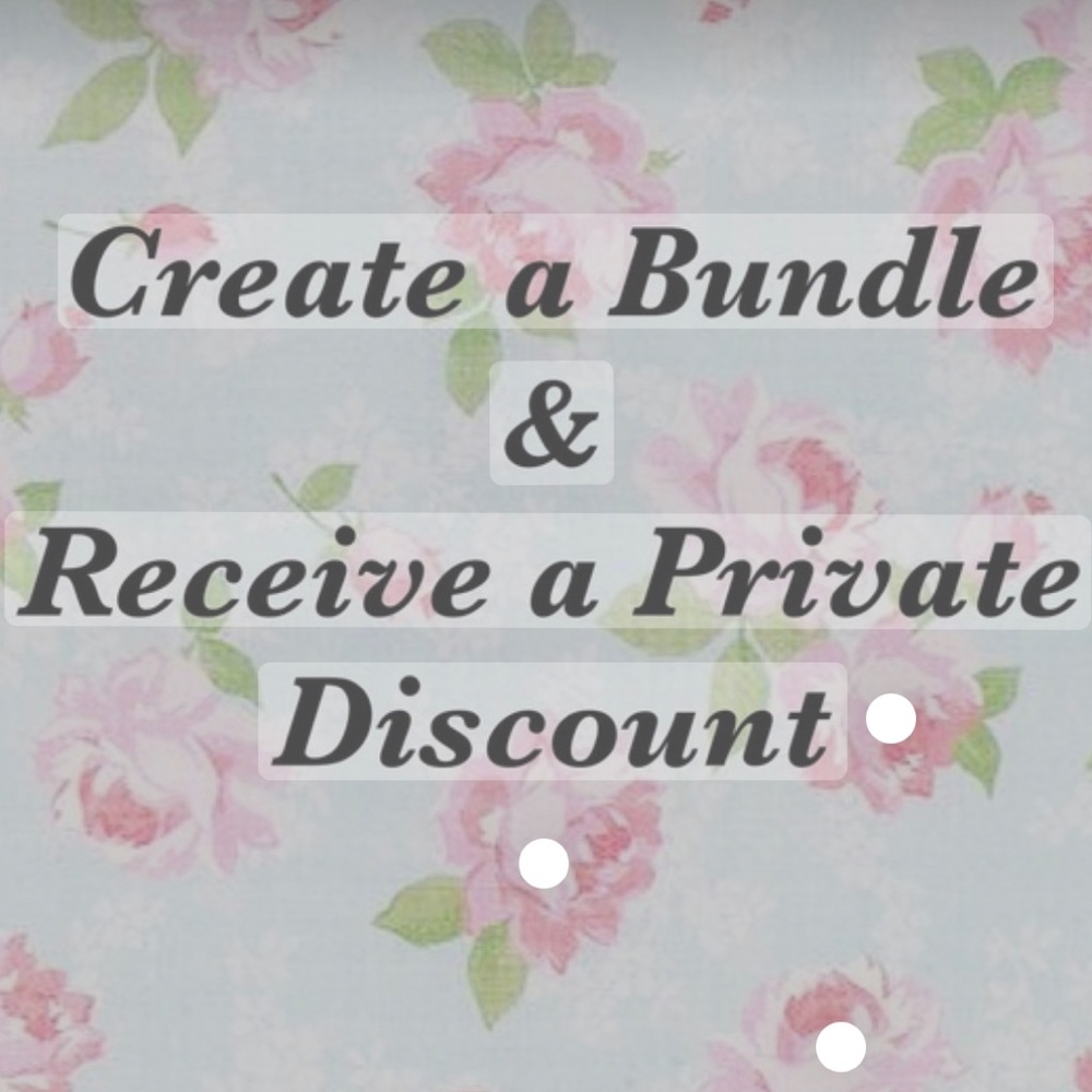TAKE ADVANTAGE OF THE “LOT” bundle discounts!!